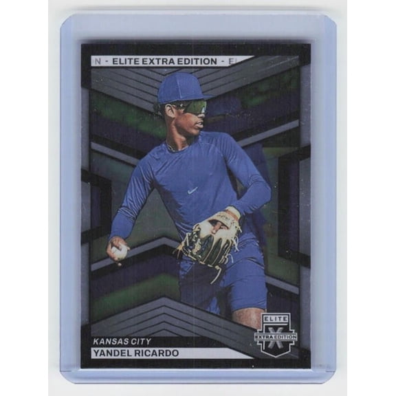 2023 Panini Elite Extra Edition Yandel Ricardo #105 Kansas City Royals Baseball Card