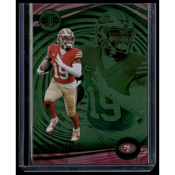 2023 Panini Illusions Deebo Samuel San Francisco 49Ers #90 Emerald Trophy Collection Football Card