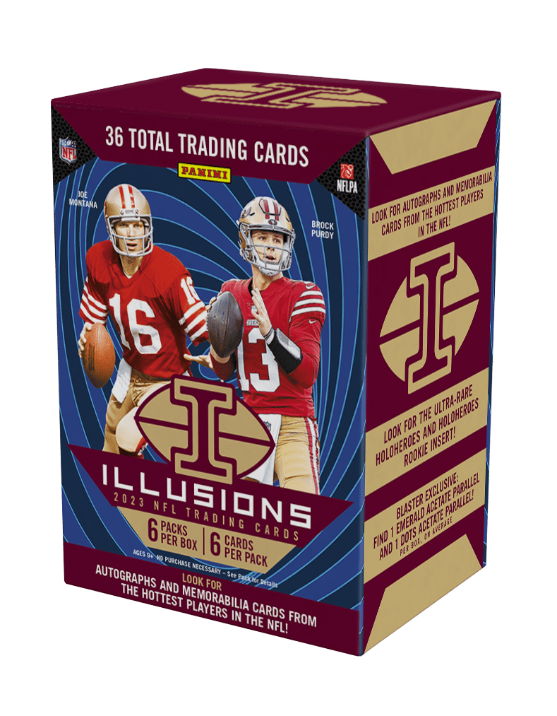 23 PANINI NFL ILLUSIONS VALUE BOX