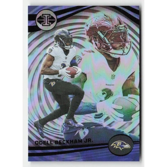 2023 Panini Illusions Odell Beckham Jr. #9 Retail Baltimore Ravens Football Card