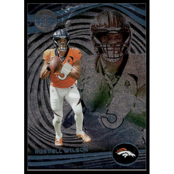 2023 Panini Illusions Russell Wilson #33 Dots Trophy Collection Denver Broncos NFL FOOTBALL Trading Card