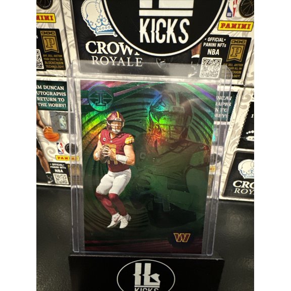2023 Panini Illusions Sam Howell #96 Emerald Parallel/Variety Base Set