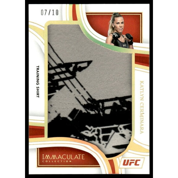 2023 Panini Immaculate Collection UFC Immaculate Collection Katlyn Cerminara JM-KCM