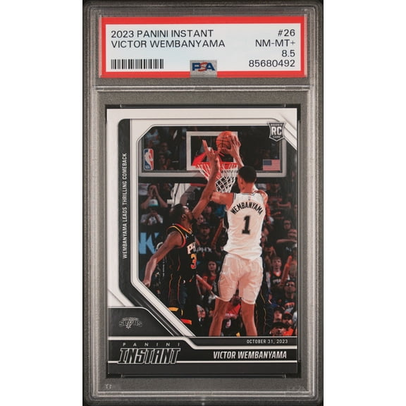 2023 Panini Instant Victor Wembanyama #26 PSA 8.5