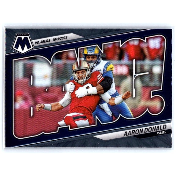 2023 Panini Mosaic Aaron Donald #B-AD Bang!