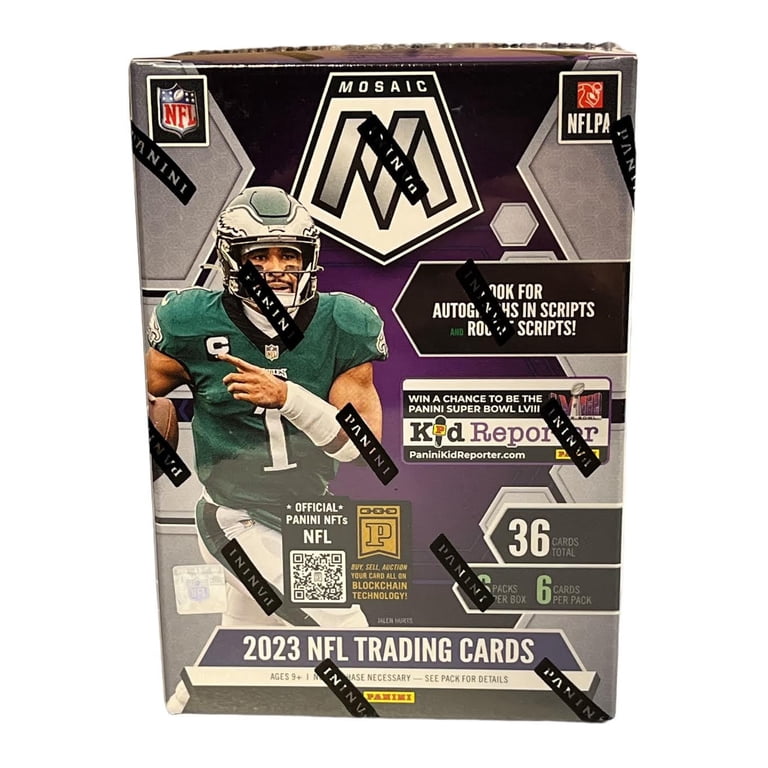 2023 Panini Mosaic Football Hobby Blaster Box (Red Parallels)