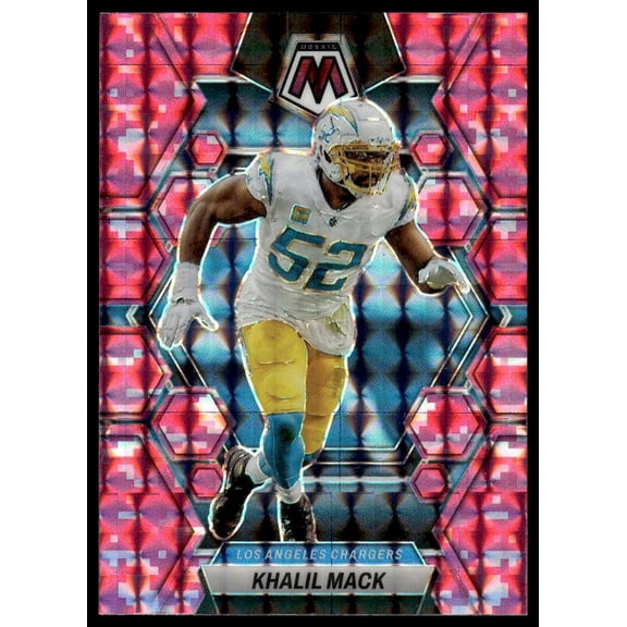 2023 Panini Mosaic Football Khalil Mack #132 Prizm