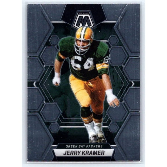 2023 Panini Mosaic Football Card Jerry Kramer Green Bay Packers #87