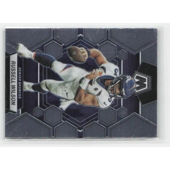Near Mint or Better 2023 Panini Mosaic Russell Wilson #65 Denver Broncos Football Card