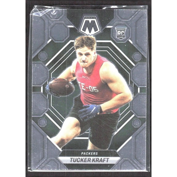 2023 Panini Mosaic Tucker Kraft #368 RC Green Bay Packers Near Mint NFL Football Card