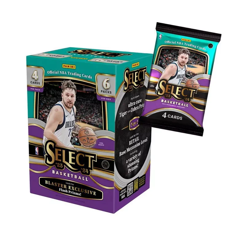 Panini 2023 NBA Select Basketball Trading Card Retail