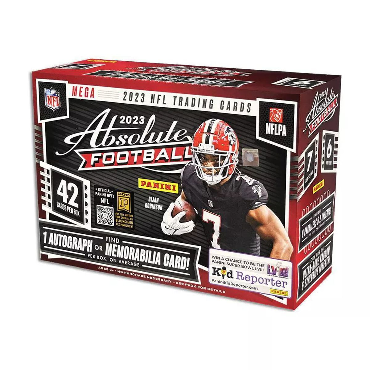 2023 Panini NFL Absolute Football Trading Card Mega Box