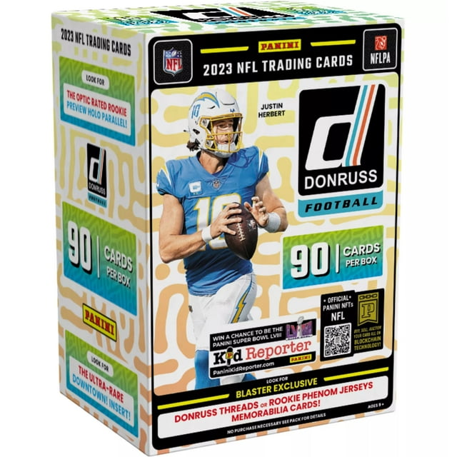 2023 Panini NFL Donruss Optic Retail Football Blaster Trading Cards Box