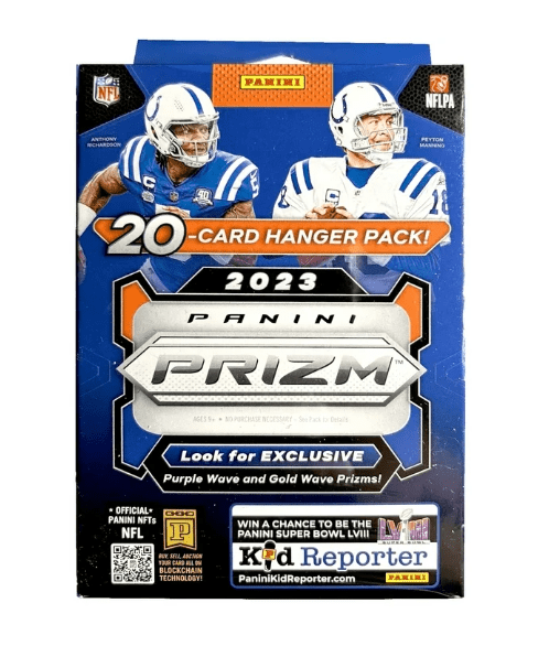 PRISTIN グッズ セット 【レア】 2023 Panini NFL Prizm Football Hanger Box (Purple & Gold Wave