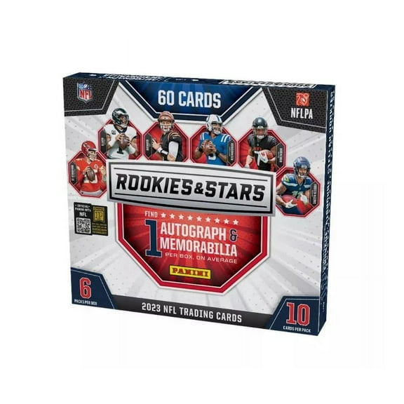 2023 Panini NFL Rookies and Stars Football Trading Card Mega Box