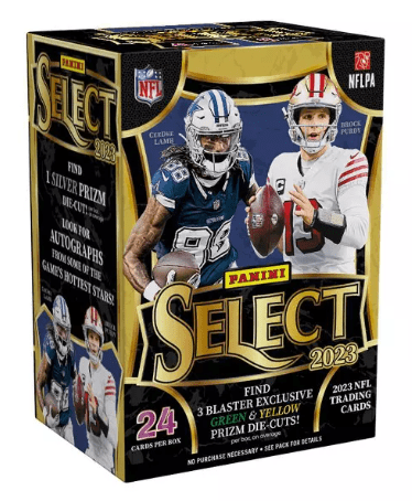 Collectible 2023 Panini NFL Select Football Blaster Box