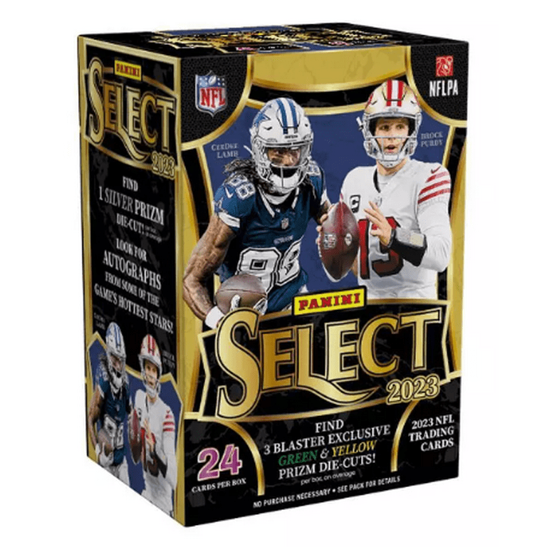 2023 Panini NFL Select Football Blaster Box (Green & Yellow