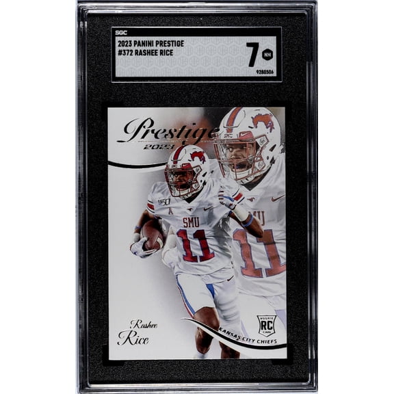 2023 Panini Prestige #372 Rashee Rice SGC 7