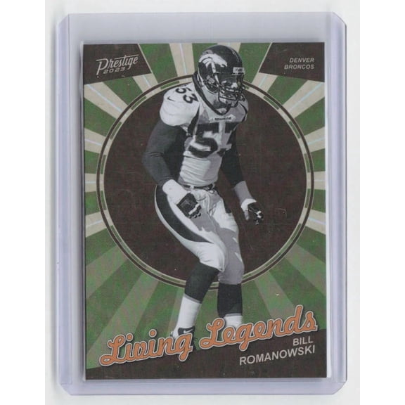 2023 Panini Prestige Bill Romanowski #LL-6 Living Legends