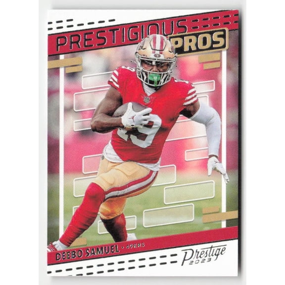 2023 Panini Prestige Deebo Samuel #PP-11 Prestigious Pros