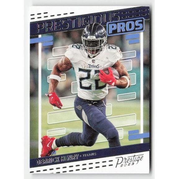 2023 Panini Prestige Derrick Henry Tennessee Titans Prestigious Pros PP-15 Football Card