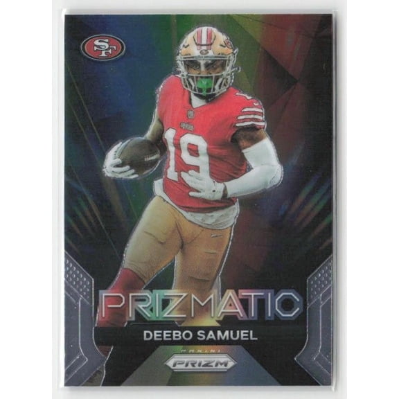 2023 Panini Prizm Prizmatic Football Card Deebo Samuel #17 San Francisco 49ers Near Mint or Better