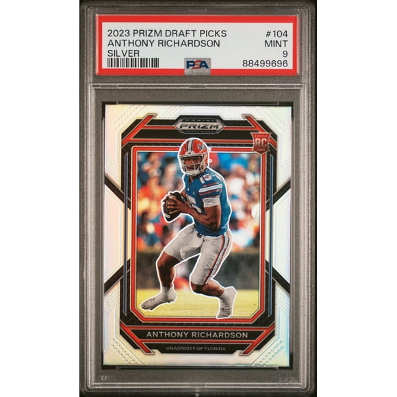 2023 Panini Prizm Draft Picks #104 Anthony Richardson Silver PSA 9