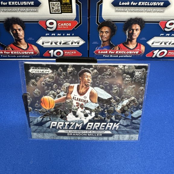 2023 Panini Prizm Draft Picks Brandon Miller #8 [Base] Rookie Insert