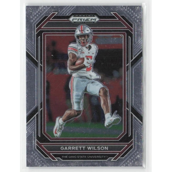 2023 Panini Prizm Draft Picks Garrett Wilson #41 Prizms Silver