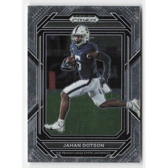 2023 Panini Prizm Draft Picks Jahan Dotson #44 Penn State Nittany Lions Football Card