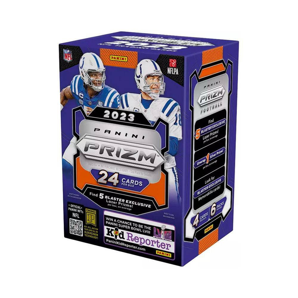 2023 Panini Prizm Football Blaster Box Trading Cards