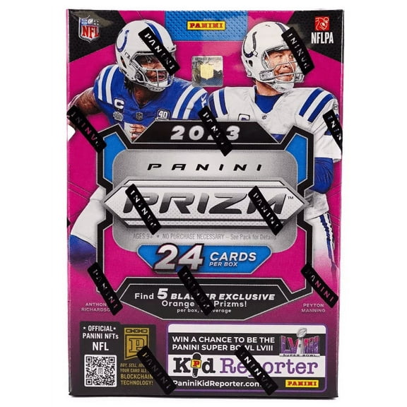 2023 Panini NFL Prizm Football Hobby Exclusive Blaster Box! (Orange Ice Prizms!)