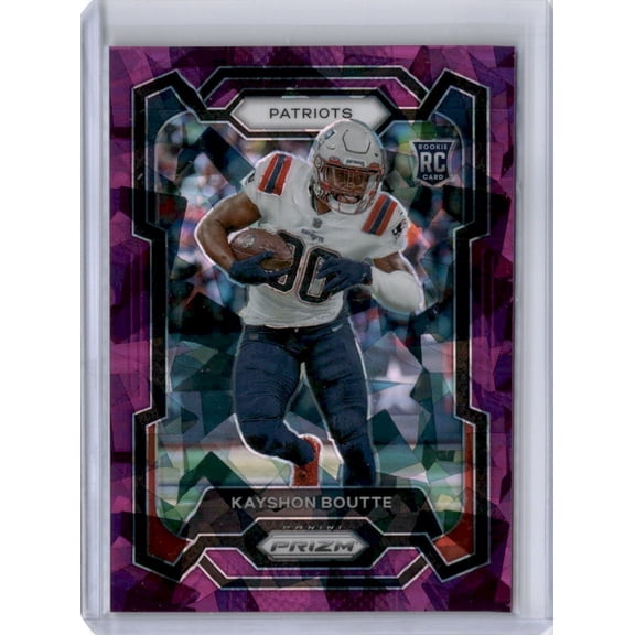 2023 Panini Prizm Kayshon Boutte #370 Purple Ice /225 RC