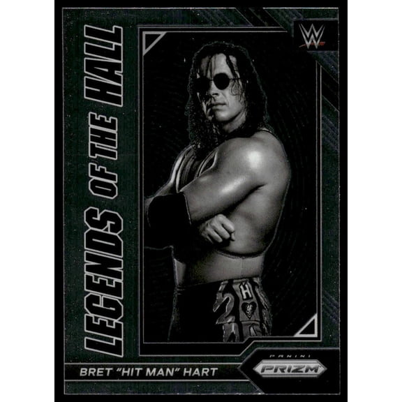 2023 Panini Prizm WWE Legends of the Hall Bret "Hit Man" Hart #10