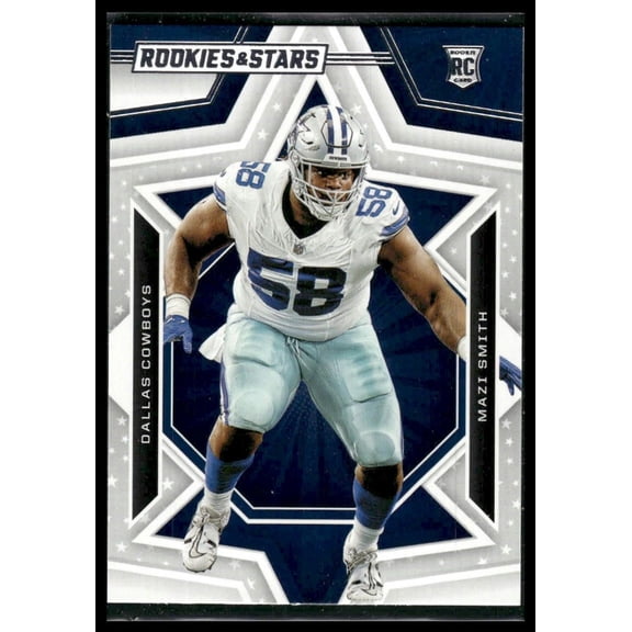 2023 Panini Rookies & Stars Mazi Smith #167 RC Dallas Cowboys Football Card