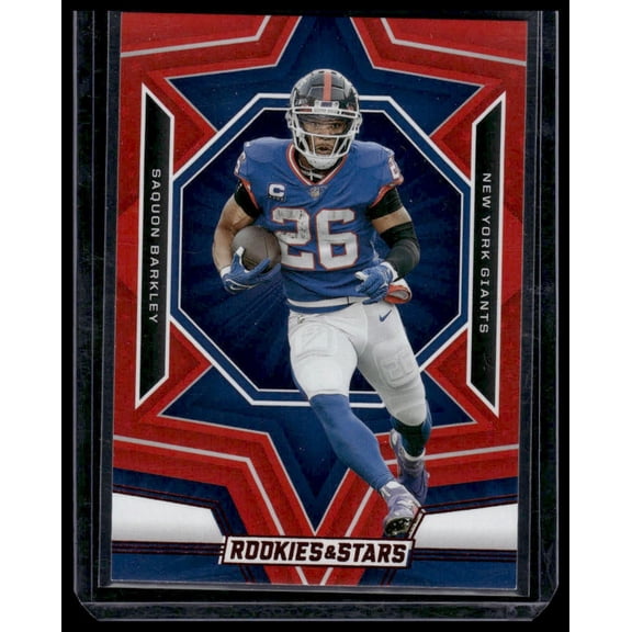 2023 Panini Rookies & Stars Saquon Barkley #78 Red New York Giants NFL FOOTBALL Trading Card