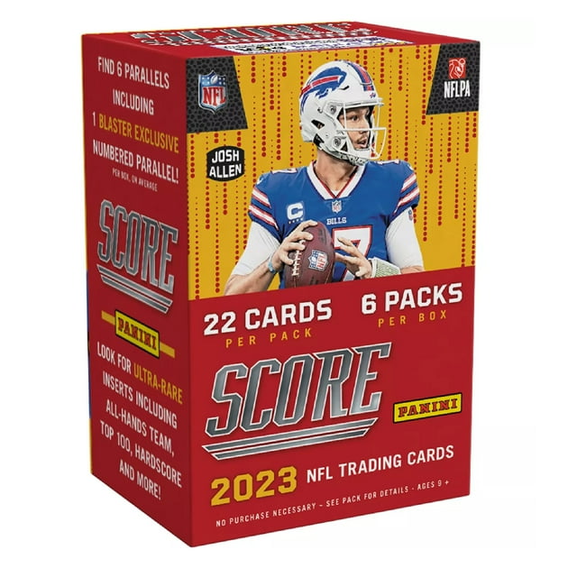 2023 Panini Score NFL Football Trading Cards Blaster Box