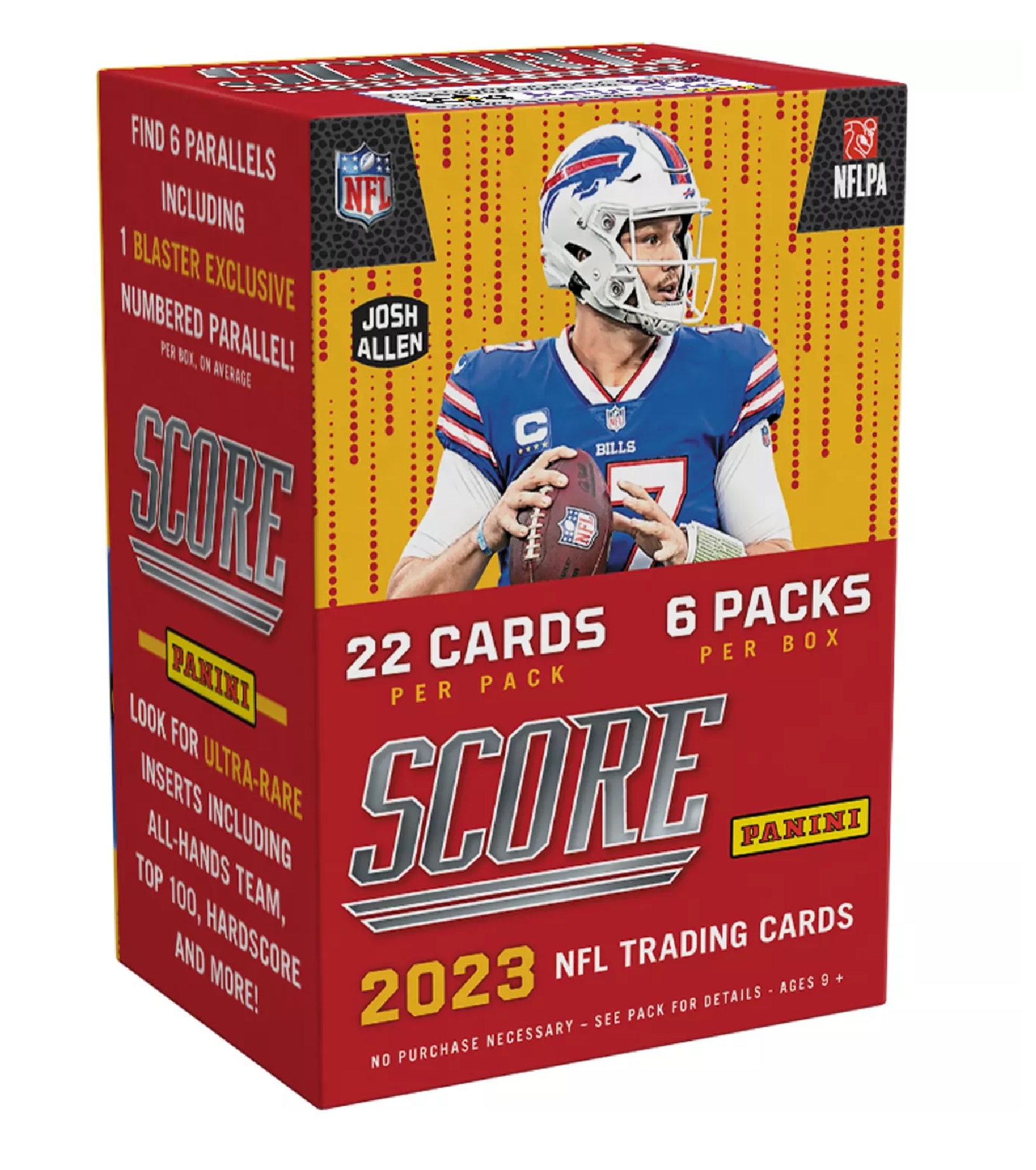 2023 Panini Score NFL Football Trading Cards Blaster Box With Rookies 