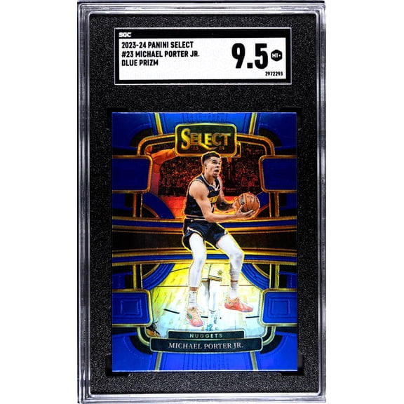 2023 Panini Select Blue Prizm Michael Porter Jr. #23 SGC 9.5