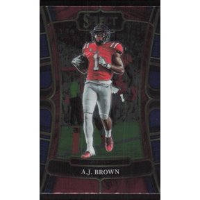 2023 Panini Select Draft Picks #57 Blue Retail A.J. Brown Football Card