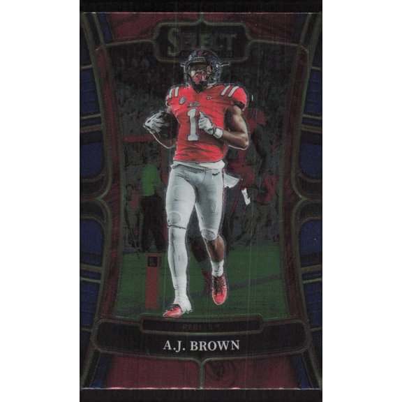 2023 Panini Select Draft Picks Blue Retail A.J. Brown #57 NFL Football Card