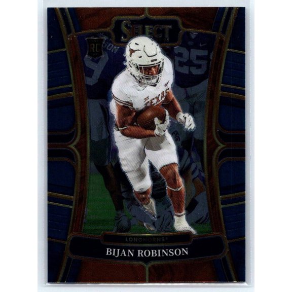 2023 Panini Select Draft Picks Bijan Robinson #9 Blue Retail Texas Longhorns NFL FOOTBALL Trading Card