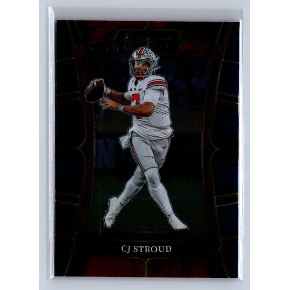 2023 Panini Select Draft Picks CJ Stroud #2 Ohio State Buckeyes Football Card