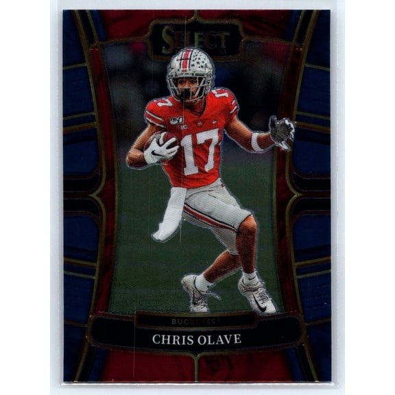 2023 Panini Select Draft Picks Chris Olave #61 Blue Retail Ohio State Buckeyes NFL FOOTBALL Trading Card