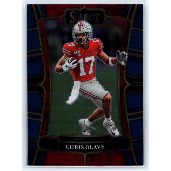 2023 Panini Select Draft Picks Chris Olave #61 Blue Retail Ohio State Buckeyes NFL FOOTBALL Trading Card