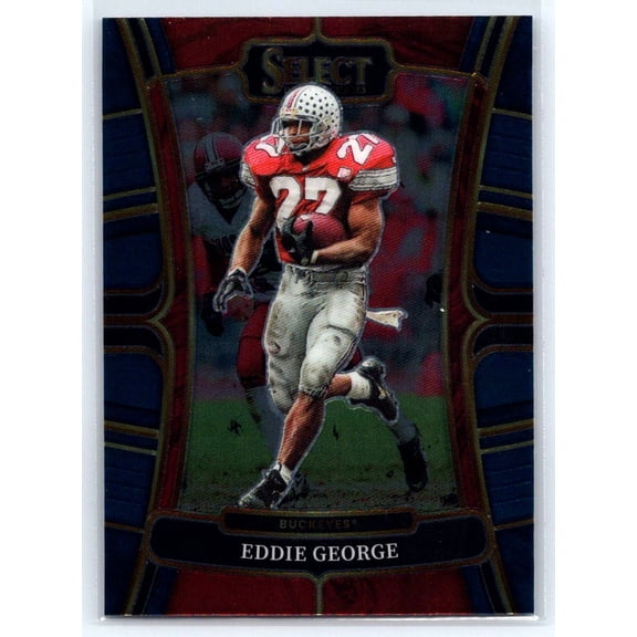 2023 Panini Select Draft Picks Eddie George #90 Blue Retail Ohio State Buckeyes NFL FOOTBALL Trading Card