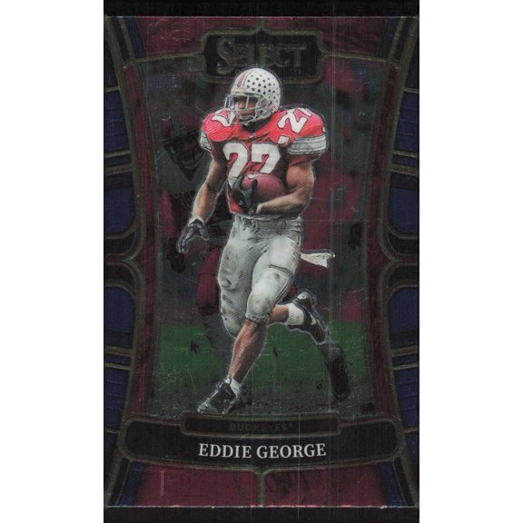 2023 Panini Select Draft Picks Eddie George #90 Blue Retail Ohio State Buckeyes Football Card Ohio State Buckeyes NFL FOOTBALL Trading Card
