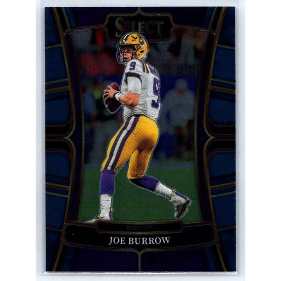 2023 Panini Select Draft Picks Blue Retail Joe Burrow LSU #29 Football Card