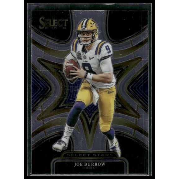 2023 Panini Select Draft Picks Joe Burrow LSU Tigers #SS-JB Select Stars Football Card