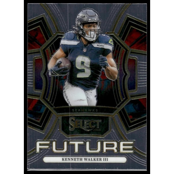 2023 Panini Select Football Kenneth Walker III #FUT-KWA Future